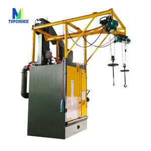 Machine de grenaillage à crochet Alliage Delong Structure de machine de grenaillage à crochet unique Gvt Rouille - Product Image 5