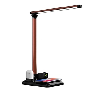 Base de <span class=keywords><strong>Carga</strong></span> Rápida de <span class=keywords><strong>20W</strong></span>, Lámpara de Escritorio LED, Protección Ocular, Estación de <span class=keywords><strong>Carga</strong></span> Inalámbrica para Teléfono, Reloj y Auriculares - Product Image 2