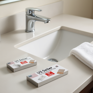 Cuchillas de afeitar de un solo filo de acero inoxidable, paquete de 100, para raspar con cuchillo de seguridad, de vendedor estadounidense - Product Image 2