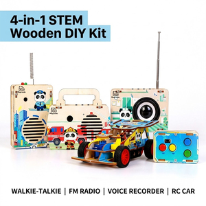 Kit Robotico 4 in 1 Steam per Scuole, Centro di Formazione Academy Maker Space, Kit Ingegneristici Interattivi - Product Image 2