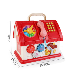 Cube d'activités pour enfants 2026 – Nouveauté : Jouets éducatifs robotiques, blocs de construction, maison de jeu pompier, cube de jeu pour enfants avec tapis - Product Image 3