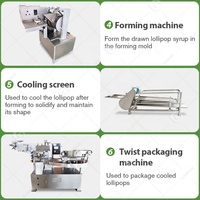 Semi automatique Arcede Super coup fait à la main alimentaire Maxed presse rotative plat sucette Machine manuelle en Chine