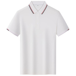 Camiseta Polo Negra de Manga Corta, Poliéster, Ropa de Trabajo Refrescante, Uso Diario GJ19-521 - Product Image 2