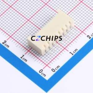 WAFER-HY2.0-8PZZ-Y62 Wire-to-Board Pin Header Through hole Component (THT),P=2mm Connector 1x8P 2mm Through Hole HY - Product Image 2