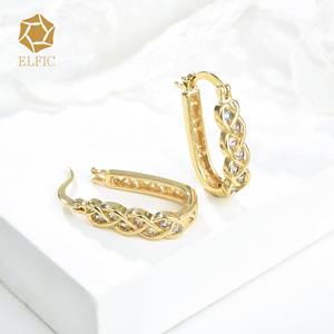 Elfic गहने जिक्रोन joyeria फैशन गहने मेक्सिको कान की बाली कस्टम गहने कान की बाली महिलाओं - Product Image 3