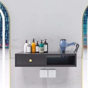 Wall Mounted <b>Cabinet</b> for Hair Salons Multi-Functional <b>Storage</b> for Hair Coloring Styling <b>Tools</b> - Product Image 5
