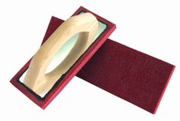 Outils professionnels pour carrelage, truelle à plâtrer crantée, poignée ergonomique souple, truelle à jointer en acier inoxydable, qualité industrielle