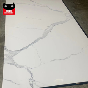Panel dinding marmer PVC populer Modern menghias piring kristal karbon Veneer kayu bambu dan papan serat kayu - Product Image 6