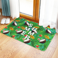 Logo personnalisé extérieur tapis avant tapis intérieur tapis de bienvenue entrée sublimation paillasson personnalisé