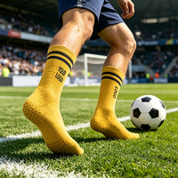 Chaussettes de football personnalisées mi-mollet pour hommes, respirantes, antidérapantes, pour le sport, la gym et le soccer, vente en gros