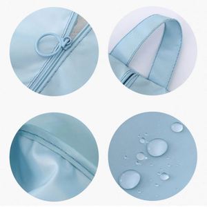 Sac de rangement pour chaussures portable et étanche personnalisable en gros avec fermeture éclair et sangle de transport - Product Image 4