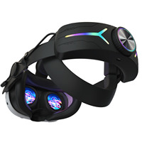 Nouveau pour Mea Qest 3 avec casque RGB et casque VR avec 8000mAh pour Mta Qest 3 Accessoires VR