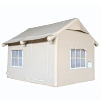 Secours d'urgence pliable en cas de catastrophe, tentes de décontamination Tentes gonflables en tissu Oxford airtube Tentes/