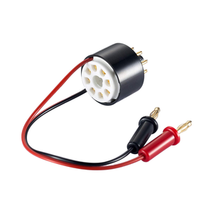 Testeur de sonde de courant de polarisation de plaque d'amplificateur d'amplificateur de tube sous vide prise 8 broches Compatible <span class=keywords><strong>EL34</strong></span> <span class=keywords><strong>KT88</strong></span> 6L6 6V6 5881 6550 KT66 - Product Image 1