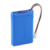 Paket baterai kustom 806080 3.7v li ion baterai polimer 9000mah untuk perangkat portabel