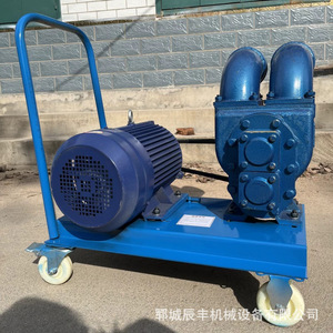 Pompe à eaux usées électrique auto-amorçante 50-100 L/min bleue pour la gestion des eaux usées agricoles - Product Image 3