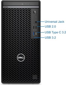 Para <span class=keywords><strong>Dell</strong></span> Optiplex 7020 Tower Computer Intel Core 64GB RAM 2TB NVMe SSD DisplayPort para HDMI USB C DVDRW Windows 11 Pro - Product Image 2