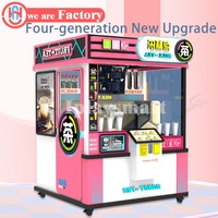 Distributeur automatique de thé à bulles, distributeur automatique de thé au lait, bras robot, machine distributrice de thé boba