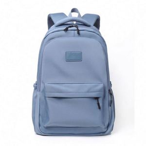 Minimalist Solid Color Unisex Oxford <b>20L</b> Durable <b>Backpack</b> for Men & Women Large Capacity School Travel Laptop Bag - Product Image 6