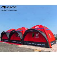CATC Salon de l'auto extérieur événement Stable gonflable Air chapiteau Gazebo auvent publicité tentes cellule abri de voiture