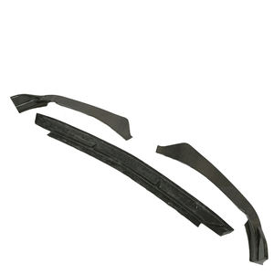 Nuevo alerón delantero de fibra de carbono estilo B W206 C200 <span class=keywords><strong>C250</strong></span> con salida de escape para <span class=keywords><strong>Mercedes</strong></span> Clase C 2022-2024 - Product Image 6