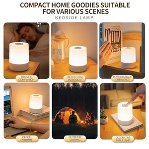 Lámpara de Lectura Nocturna Creativa, Lámpara de Escritorio Recargable por USB, Lámpara de Noche para Dormir, Lámpara de Mesa para Bebés, Lámpara de Mesa para Guardería - Product Image 4