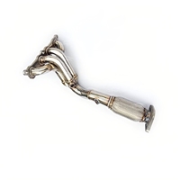 Collecteurs d'échappement sportifs MPER pour Ford Fiesta 1.6 en acier inoxydable, son d'échappement agressif, amélioration des performances, installation facile (Plug and Play)