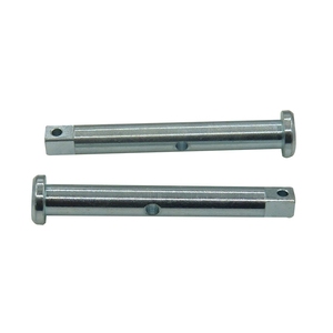 45 #   Pasadores de Posicionamiento de Cabeza Plana de Acero, Pasadores de Horquilla con Orificio en el Extremo, Pasador Cilíndrico, Azul y Negro, Zincado - Product Image 5