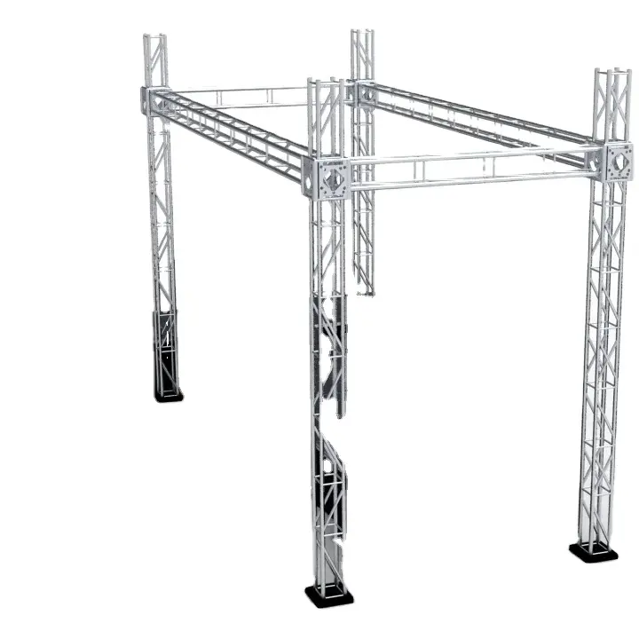 Aluminium-Traversen system/Dach bühnen plattform Design Stand Display-Traversen/Hochzeits bühnen beleuchtung