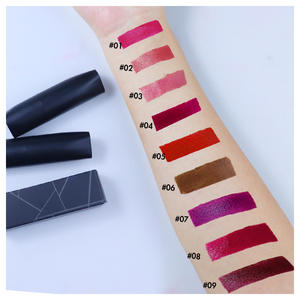 Lápiz Labial Humectante en Tubo Negro de 9 Colores, Venta al por Mayor, Cuidado Labial - Product Image 3
