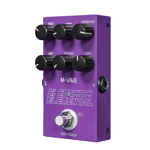 BHA Elemental Electric Guitar Digital Delay Effects Pedal Rock Electro Bass 9 Signal Processor Dot Speed 6.35 <strong>Interface</strong> - Product Image 2