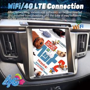 Radio con Pantalla Android de 256 GB para Automóvil, Reproductor Multimedia para Toyota RAV4 RAV 4 2013 2014 2015 2016 2017, Reproductor 4G Carplay 2din GPS Estéreo - Product Image 3