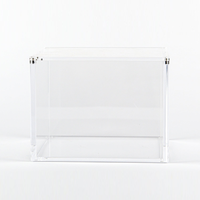 Vitrine en acrylique pour cartes à collectionner TCG miniatures, protection et présentation pour collectionneurs, vente en gros, taille standard