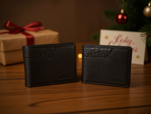 Men's Leather Wallet Art-180304 No Loose Leaf Fashionable <b>Gift</b> <b>Set</b> - Product Image 2