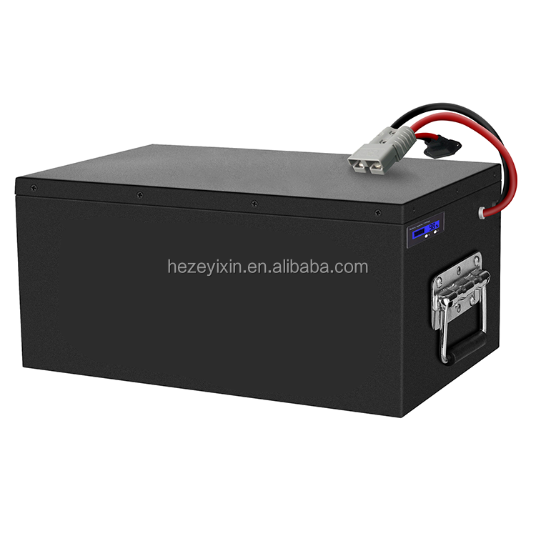 48volt lithium ion golf car battery 48v 100Ah lifepo4 golf cart battery pack with bms charger