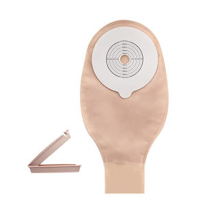 ถุงออสโตมีแบบใช้แล้วทิ้ง Stelly One Piece รุ่น Dj1010602 ขนาด 15-60 มม. สำหรับใส่ของเสียทางทวารหนัก สำหรับการดูแลทางการแพทย์ - Product Image 1