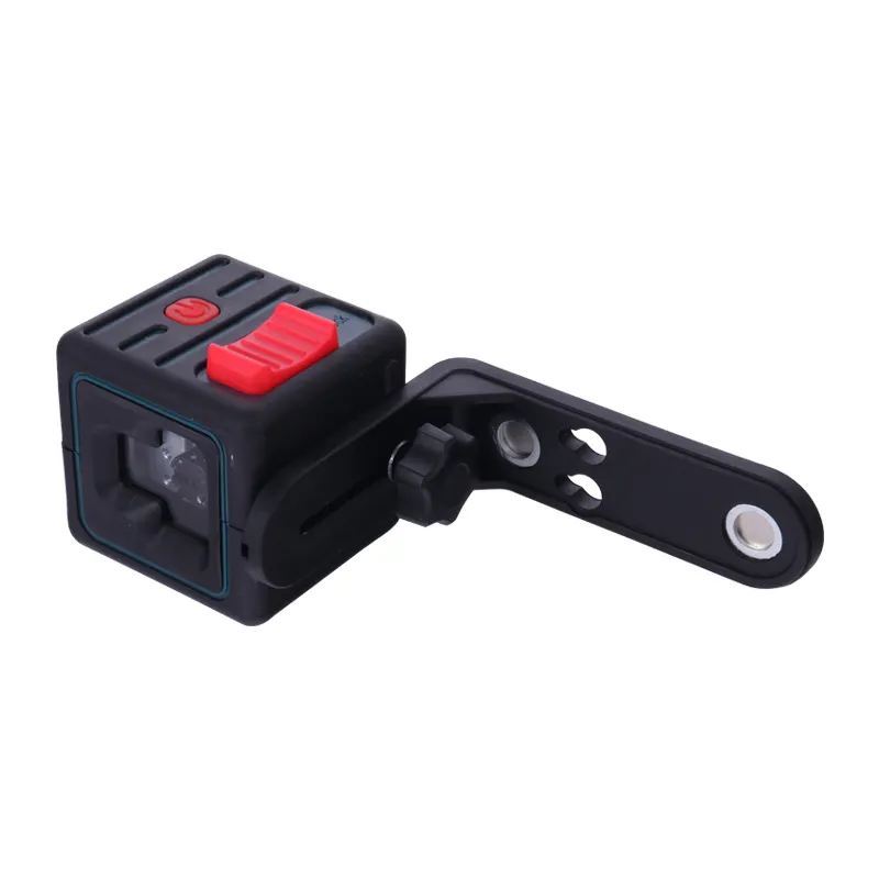 RH-9501 Square Red Beam 360 Multifunction Cross Line Laser Level Indoor Automatic Self-leveling Manual Rotary Laser Level