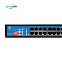 Switch PoE Gestionado Inteligente con IA de 16 Puertos Gigabit, Gestionado en la Nube 802.3af/at, Control por Aplicación, Solución de Red para Pequeñas y Medianas Empresas