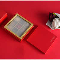 Boîte en papier élégante pour emballage de chocolat, boîte cadeau rigide personnalisée avec logo pour cadeaux sucrés et bonbons