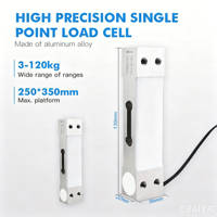 Sensor de Carga de Punto Único de 100 kg, Sensor de Peso de 10 kg, 50 kg para Báscula de Plataforma