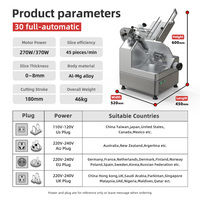 Trancheuse à viande entièrement automatique commerciale en acier inoxydable longue durée de vie trancheuse de boeuf machine à viande électrique