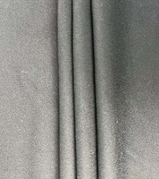 Tela Elástica Interlock Cepillada de Fábrica, 95% Poliéster 5% Spandex, de Secado Rápido, para Ropa Deportiva, en Rollo