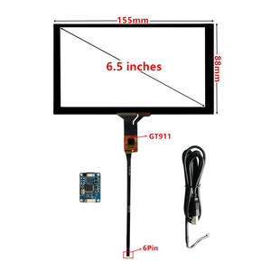 3.5/4.3/5/6.2/7/8/9/10.1 Inci Raspberry <span class=keywords><strong>Pi</strong></span> Peralatan Industri PC Mobil Panel Layar Sentuh Kapasitif Digitizer USB Driver Board - Product Image 4