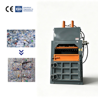Presse à balles hydraulique pour bouteilles PET, pour la compression des déchets de bouteilles en plastique usagées, applications industrielles de réduction de volume/recyclage