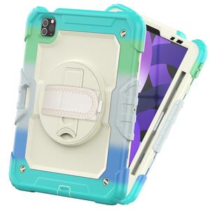 360 Rotating iliilicono ase para pple IAD ad ir <span class=keywords><strong>2022</strong></span> 5th Generation 10,9 <span class=keywords><strong>pulgadas</strong></span> con trap y trap houlder Trap - Product Image 1