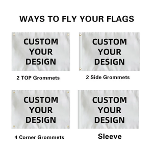 YF 3*5ft Großhandel Maßgefertigte 150 X 90 Sublimations-Blanko-Polyester-Stoff Wettbewerbsflaggen Display Kundenspezifische Werbe-Doppelseitige Flagge - Product Image 4