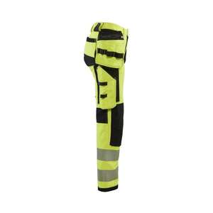 BLAKLADER - 719716423399C42 Women's Hi-Vis <b>trousers</b> with 4-way-<b>stretch</b> Yellow/<b>Black</b> - EAN 7330509729618 HI-VIS WORKWEAR - Product Image 5