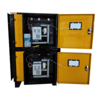 Solution complète de purification d'air pour cuisine Deyue, filtre à fumée ESP et ventilation