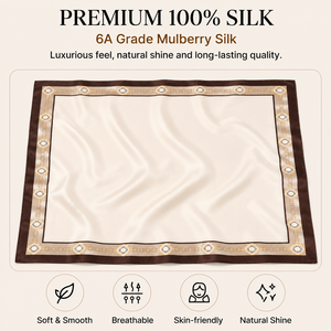 Écharpe en soie personnalisée de luxe, 100% soie de mûrier, écharpe carrée avec impression de logo, OEM, étiquette privée pour les marques de mode - Product Image 4
