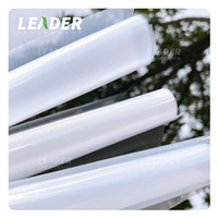 Rouleau de film plastique poly transparent multi-voûtes de 6 mil, anti-UV, anti-goutte, de 8 m, pour couverture de toit de serre agricole, couverture de pluie